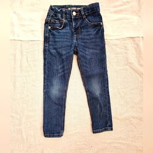 Zara blue skinny jeans. Toddler boys size 3-4 years.